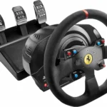 Thrustmaster T300 Ferrari, con volante y pedales para PS3, PS4, PS5 y PC