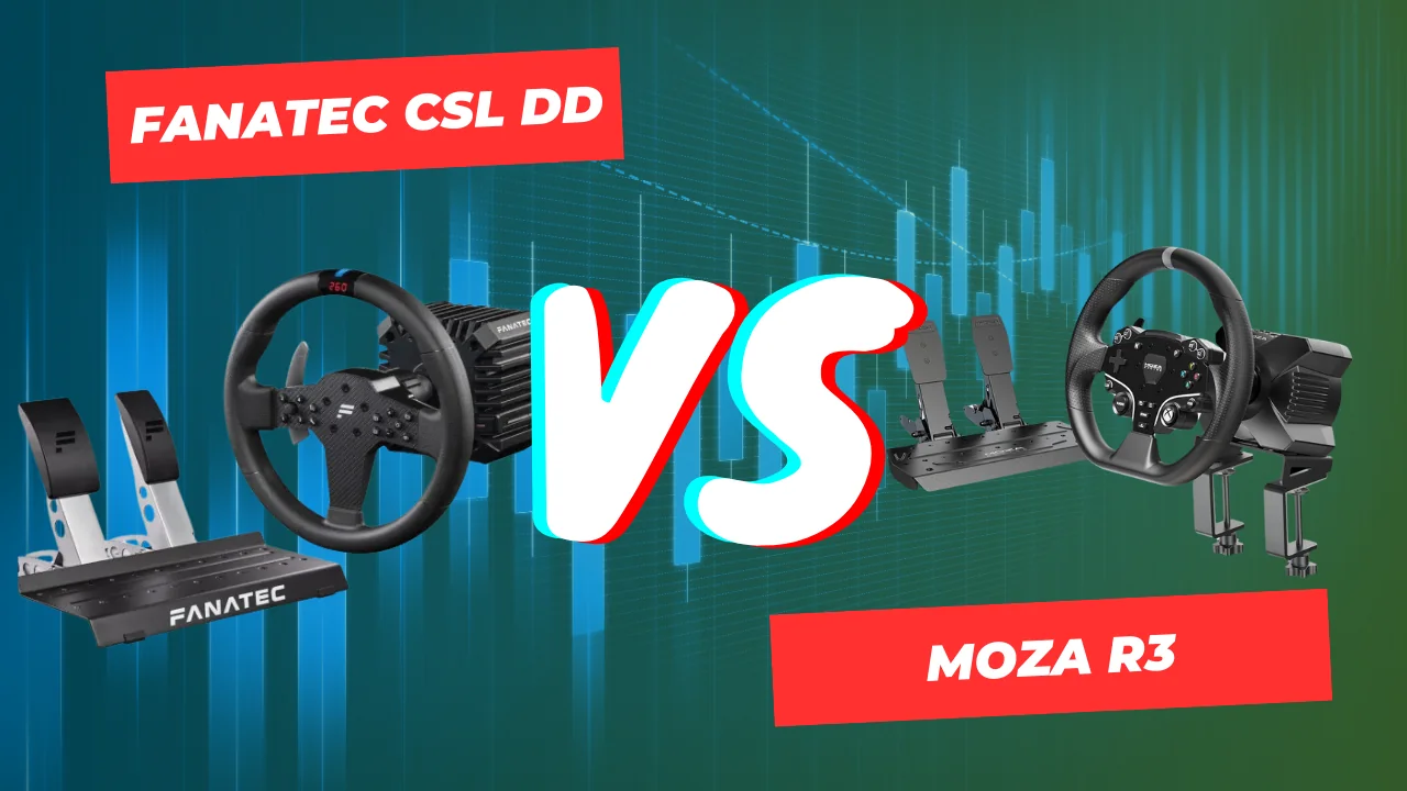 Fanatec CSL DD vs Moza R3 | Comparaison et avis 2026