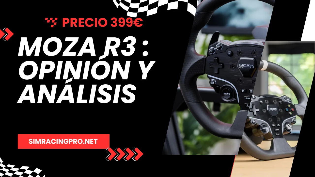 Moza R3 Bundle : Test et opinion 2025 | Sim Racing Pro