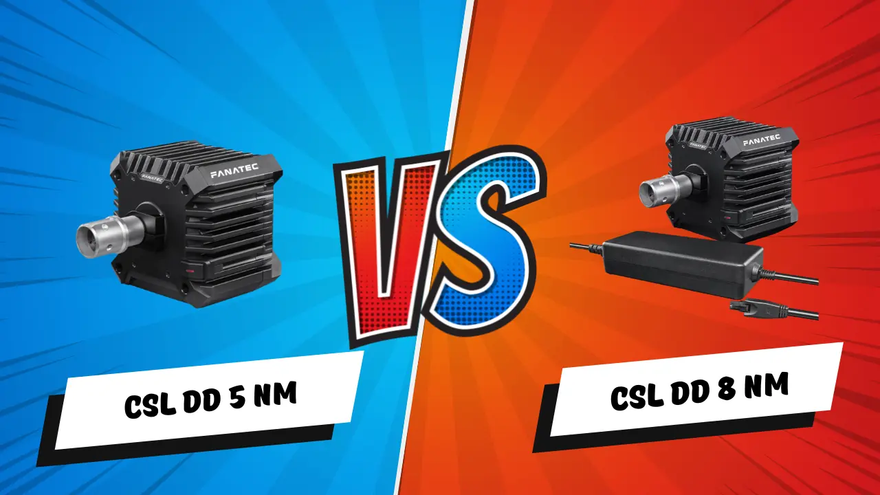 Fanatec CSL DD 5 Nm vs 8 Nm | Sim Racing Pro