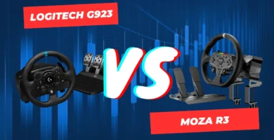 Moza R3 vs Logitech G923